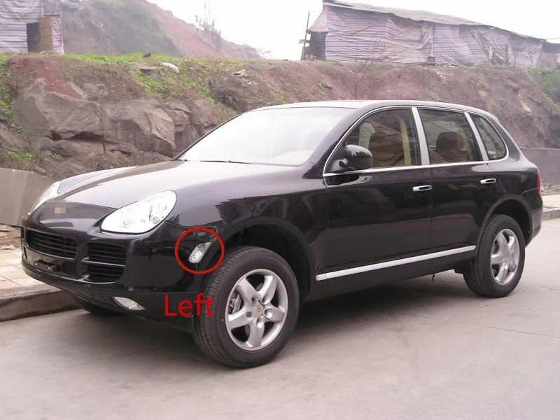 Для Porsche Cayenne 2003 2004 2005 2006 спереди габаритного светильник ясный индикатор Лампа сигнала поворота