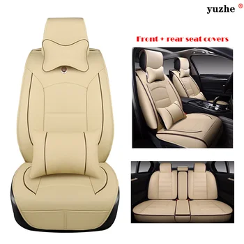 

Universal Leather car seat covers For Volkswagen vw passat b5 b6 b7 polo 4 5 6 7 golf tiguan jetta touareg accessories styling