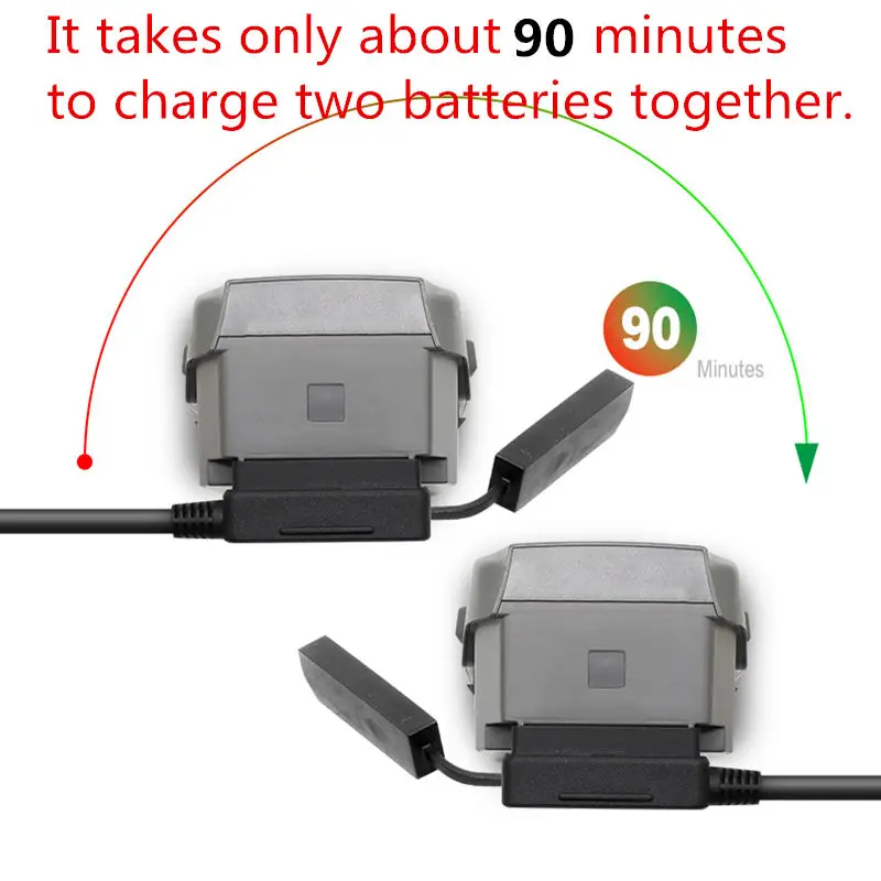 3 in 1 Car Charger DJI Mavic 2 Car Charger Battery Charging USB Port Remote Control Charge For DJI Mavic 2 Pro Zoom Charger Hub-6