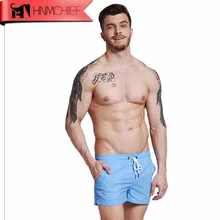 Мужская Ткань отводящая влагу пляжные Boardshort Плавание короткие Мужские Шорты для купания Серфинг Плавание короткий купальный костюм мужские спортивные шорты для бега Бермуды пляжные шорты для будущих мам