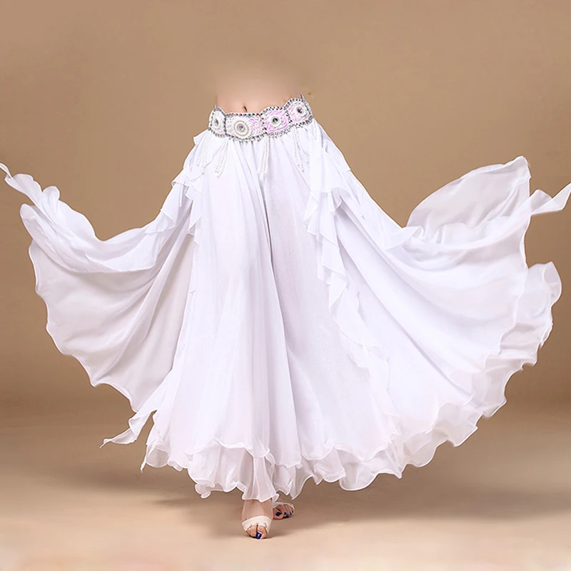 Chiffon belly dance skirt Clearance