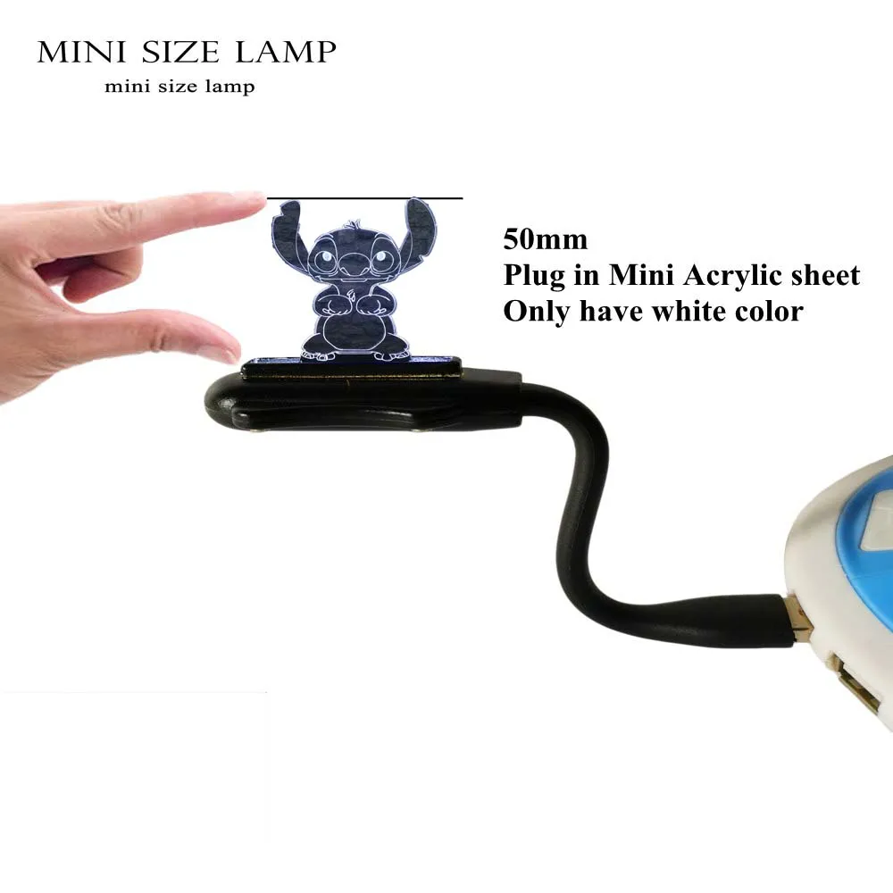 

Mini Size USB Lamp Stitch Tinker Bedside Table Sleep Night Light Decor Child Xmas Birthday Children's Day Gift Toy