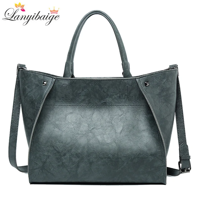 

Luxurious Women Handbags Designer High Quality Leather Shoulder Bag Vintage Women Bag Casual Lady Big Tote Female Messenger Bag