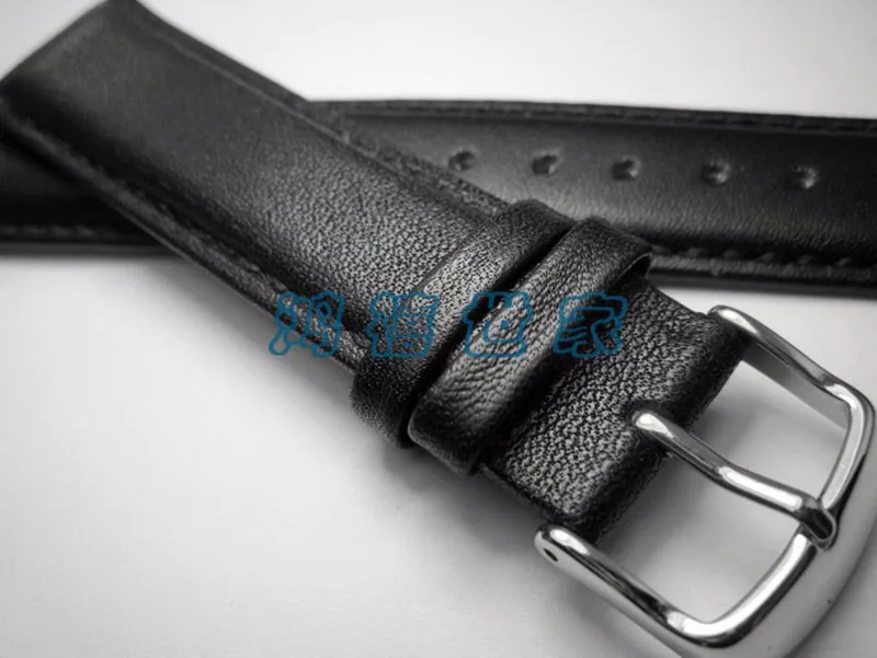 

High quality Black Watchband 18mm 19mm 20mm 21mm 22mm Watch Strap Band with buckle for Omega Tissot Seiko Casio