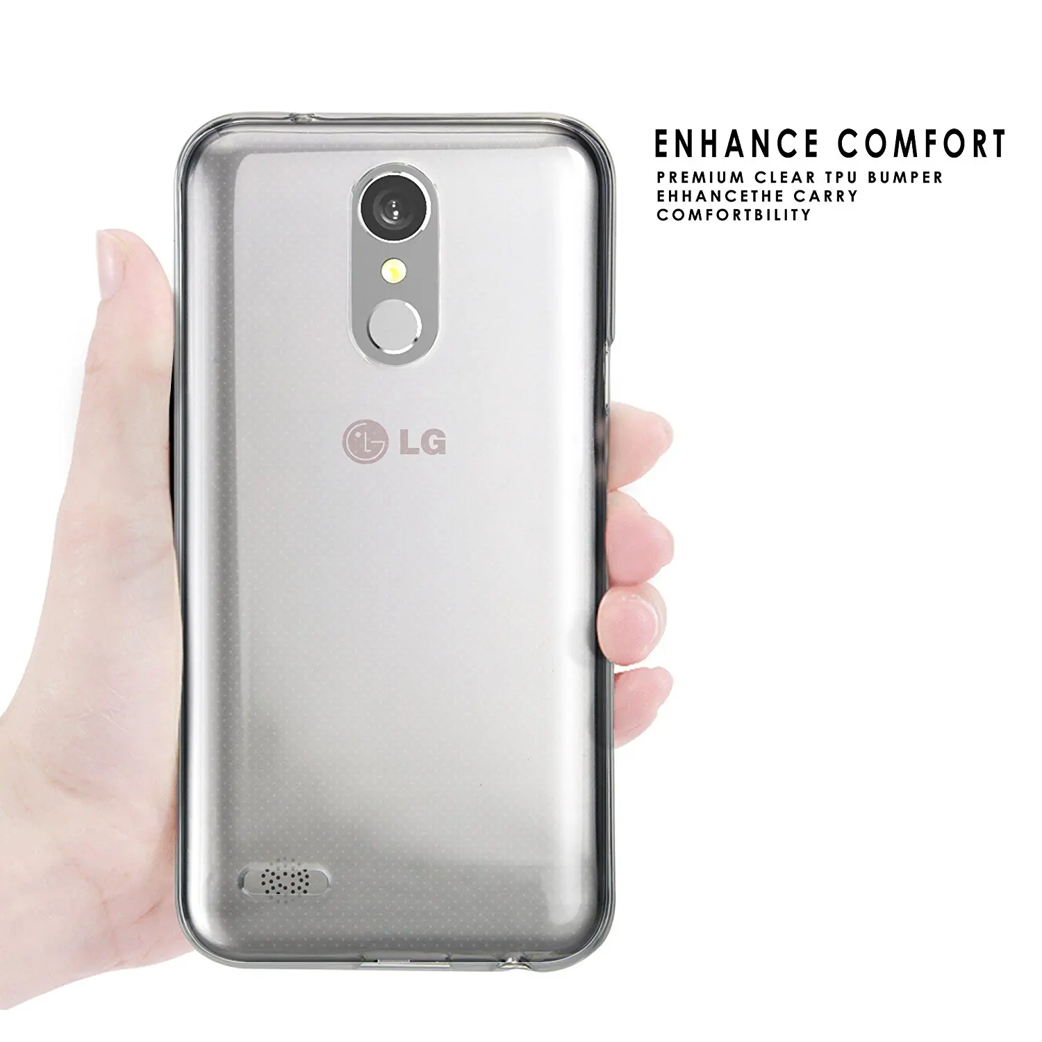 

TELEYAGO For LG Aristo 2 Case Slim Clear Transparent Nature Soft TPU Silicon 5.0 inch Cover Cell Mobile Phone Protective Shell