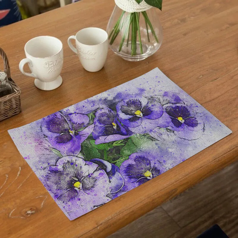 

New Placemat Table Napkins for Wedding Party Table Coffee Tea Place Mat Tableware Pad Mat Drink Coffee Coasters Customizable