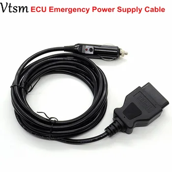 

High Quality 12V DC Power Source Supply Cable Memory Saver ECU Power Interface/Connector OBD2 Vehicle ECU Emergency Power
