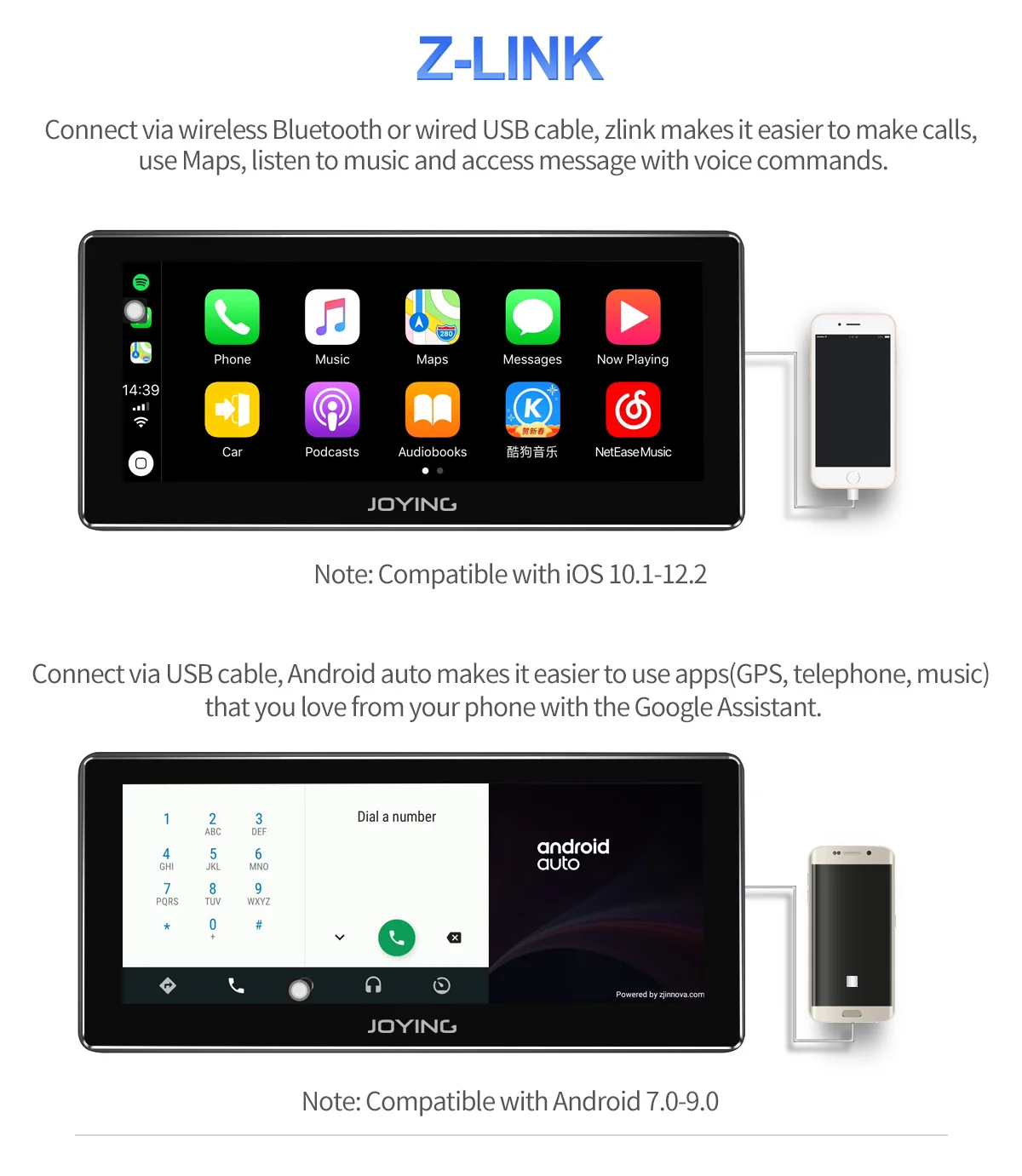 Sale 8.8"Joying Android Universal Car Radio Stereo Octa Core Head Unit Multimedia Navi MP5 Payer Support Zlink Sim Card Bluetooth TV 7