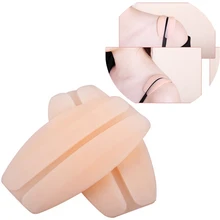 1 пара мягких силиконовых полупрозрачных Противоскользящих подплечников для женщин, облегчающих боль, бюстгальтер, ремень, подушки, нескользящий держатель