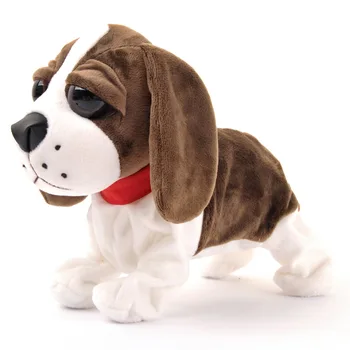 

DROPSHIPPING 30cm Sound Control Interactive Dog Electronic Walking Puppy Dog with Voice control Smart Pet can Walk and Bark