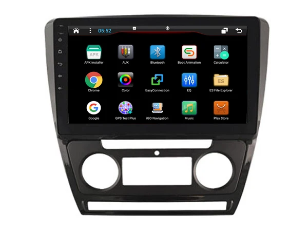 Top WITSON 10.2" FULL HD TOUCH SCREEN Android 9.0 Octa-Core Car GPS Multimedia Navigation for SKODA SUPERB 2010-2014 5