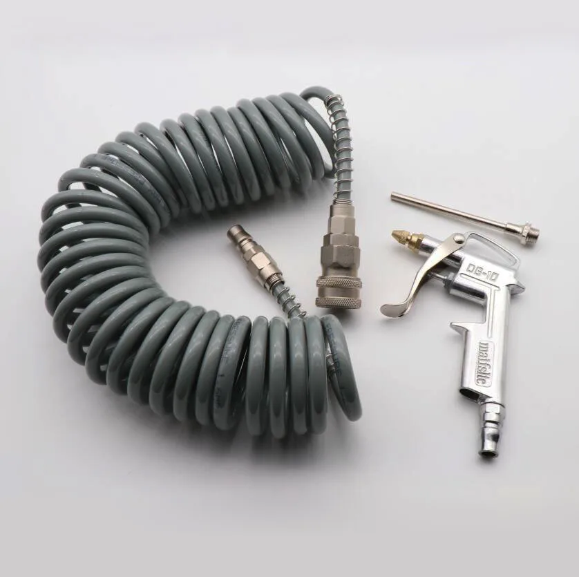 Высокое давление пистолет-распылитель моющего средства воздушный удар пыли с пневматическим соединитель воздушного шланга трубы чистый автомобиль Пыльник чистящие инструменты