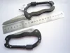 6 in 1 EDC Gear Multifunctional Folding Knife Multi Carabiner Hanging Buckle Tool Camp Hike Mountain Climb Outdoor Multipurpose ► Photo 2/5