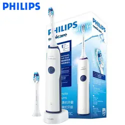 Оригинальный Philips Sonic Электрический Зубная щётка Перезаряжаемые HX3226 Интеллектуальный таймер Dental Care зубная щетка для взрослых воды