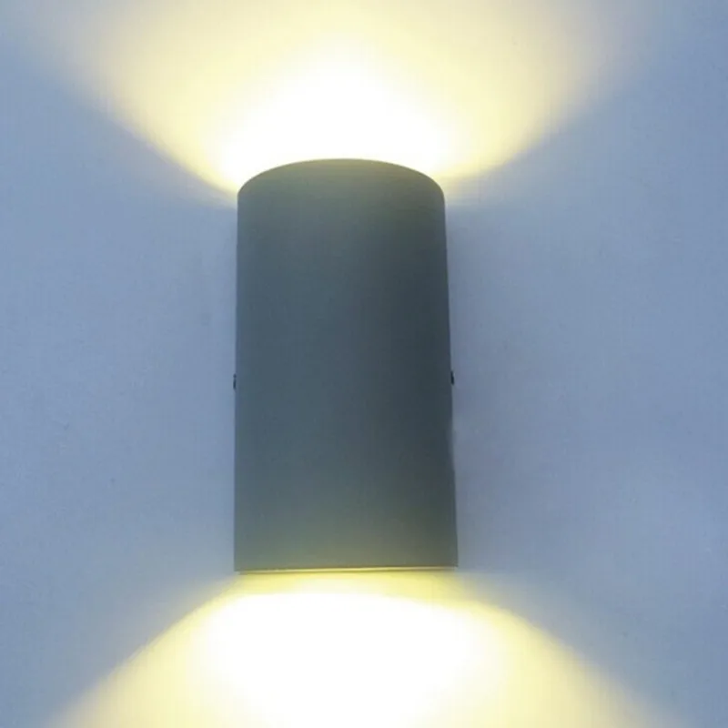 

IP65 Outdoor Wall Lamp 10W LED Source Up And Down Lighting Modern Minimalist Indoor Outdoor Engineering Porch Garden Light
