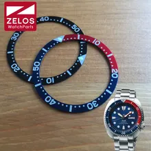 Люминесцентные Алюминиевые часы pepsi с ободком, вставляемое колесо для seiko ProPex Kinetic GMT Divers, мужские часы SRPA21J1