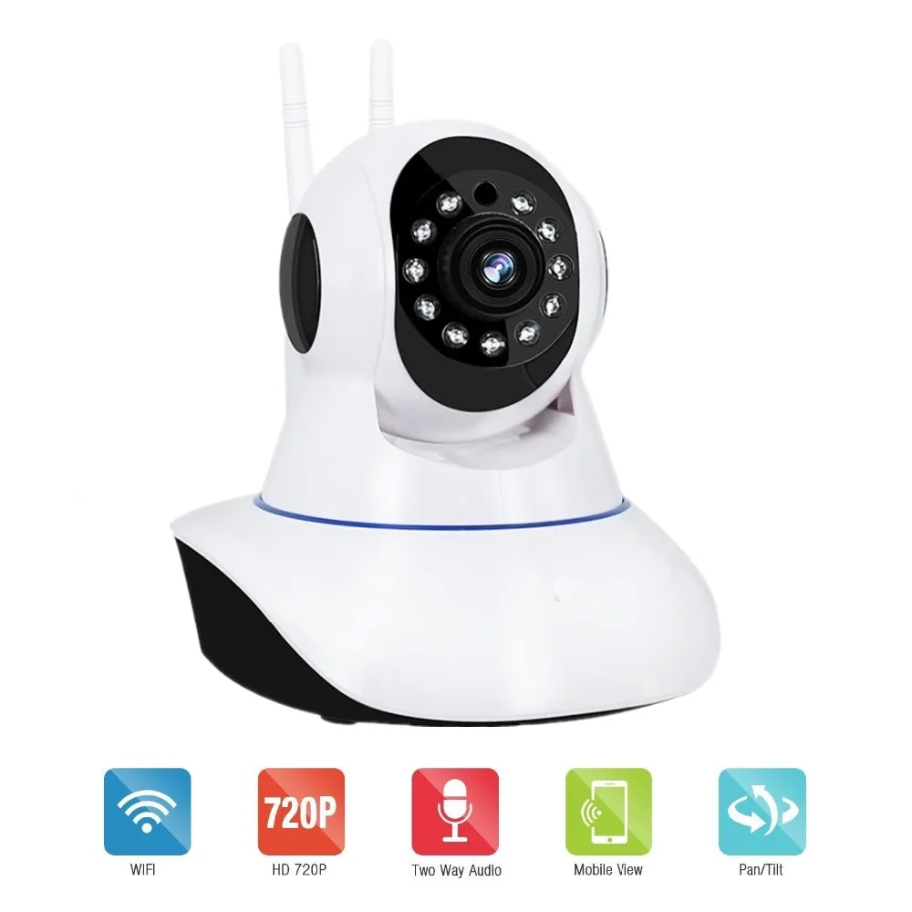 

ZILNK 720P HD IP Camera WiFi Wireless Two way audio Night Vision Onvif Home Security CCTV Surveillance Camera Baby Monitor