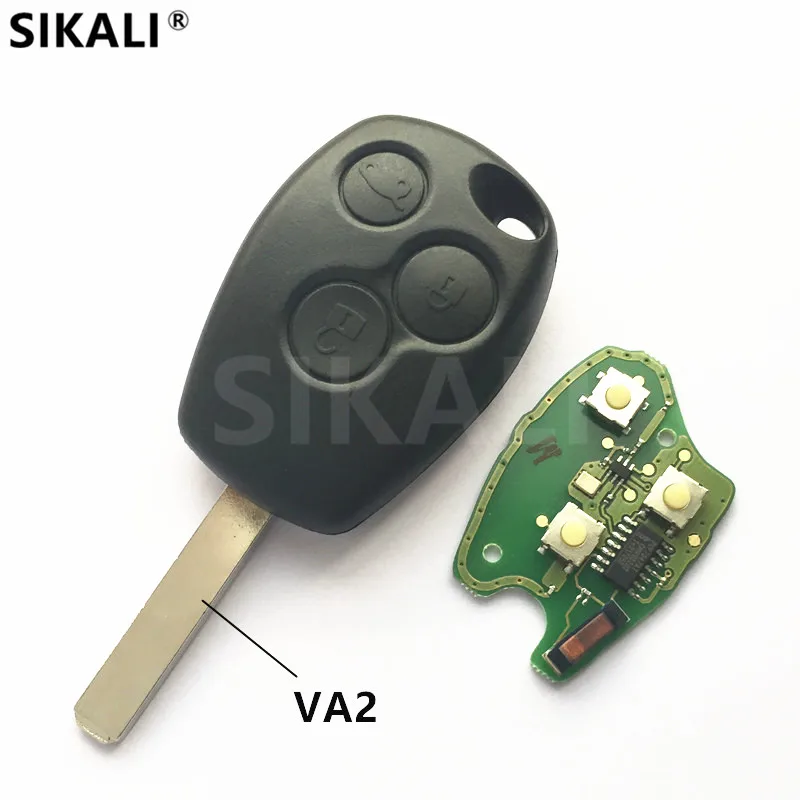 

3 buttons Car Remote Key for Clio Scenic Kangoo Megane Vehicle Control Alarm with PCF7946/PCF7947 Chip for Renault