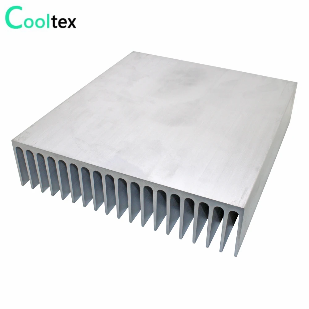 Grande Dissipador de Calor de Alumínio para Led Electronic Chip Cooler High Power Faça Você Mesmo Dissipador de Calor Refrigeração e Refrigeração 200x180x44 mm - Imagem 5