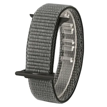 

New Arrival 38mm 42mm Creative Nylon Watchband Replacement for Watch Bracelet hook-and-loop Buckle Strap Fluorescent Green