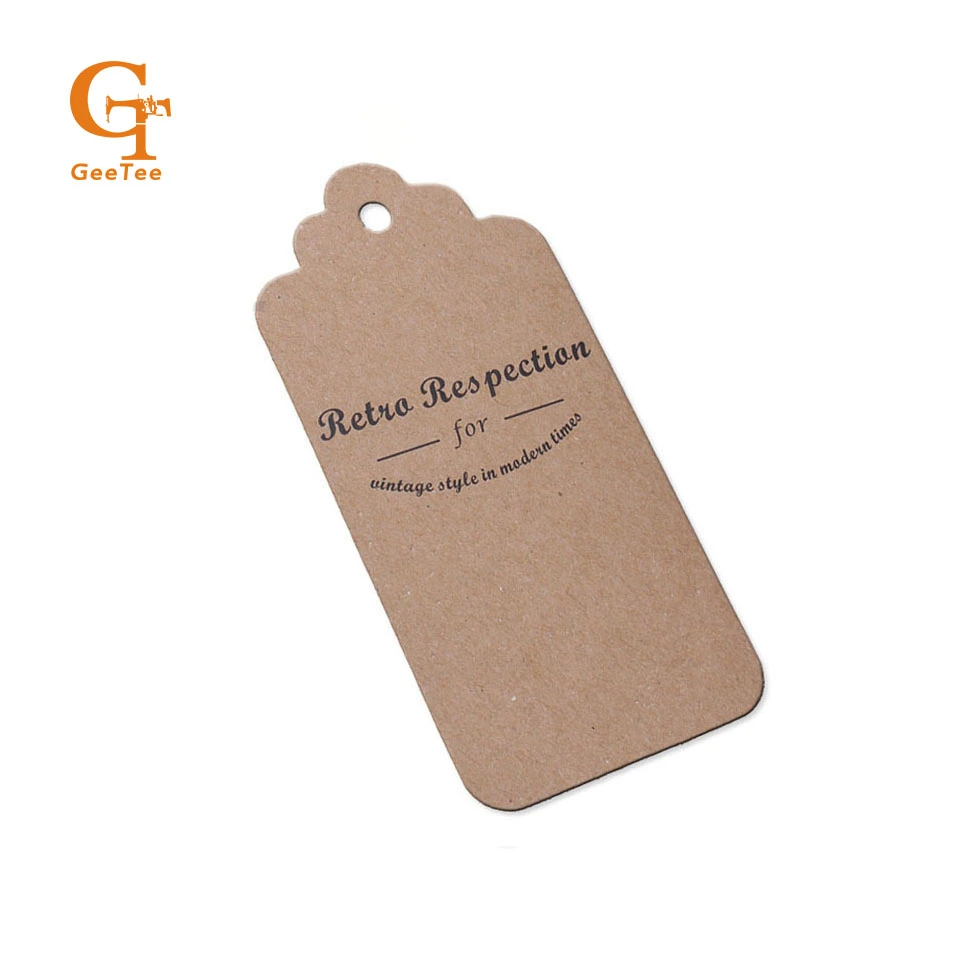 custom shape hang tags