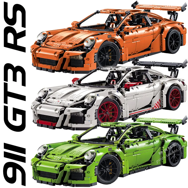 

2726PCS Lepin 3368 Technic Series 911 GT3 RS Model Building Kits Blocks Bricks 42056 20001 Toys for Children Kids Birthday Gift