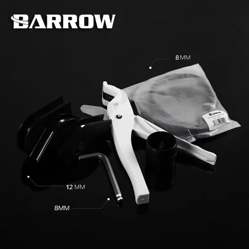 Barrow 12mm 14mm 16mm Hard Tube Water Cooling Tool Set Kits YRT Give six angle wrench 