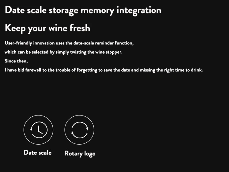Xiaomi Circle Joy круглый из нержавеющей стали красное вино мини штекер вина вакуумная пробка эффективное сохранение памяти