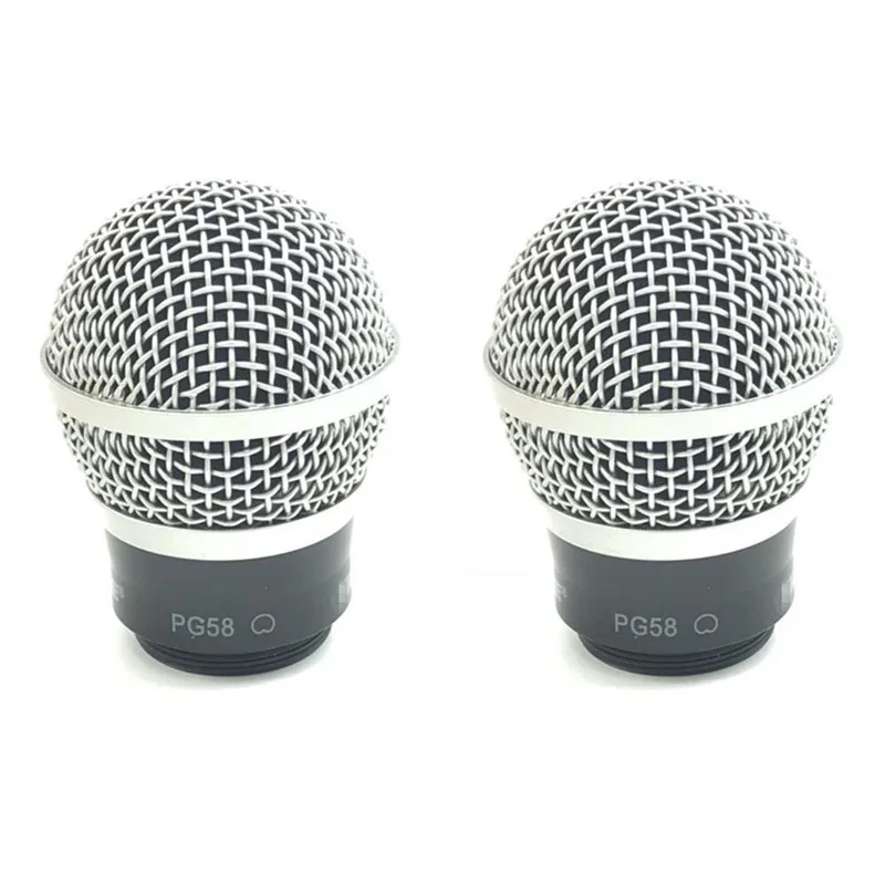 

2pcs Replacement Cartridge Capsule Head for Shure RPW110 PG58 Wireless Microphone