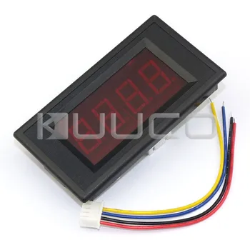 

Digital Meter /Current Monitor Panel Meter Red LED Amp Gauge 0.56" DC 0-200mA Digital Ammeter Four wires Current Tester Meter