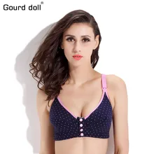 Wire Free Breast feeding cotton Maternity Nursing Bra sleep bra for nursing pregnant women soutien gorge allaitement underwear