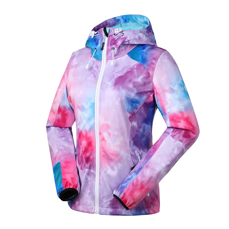 GSOU SNOW Brand Softshell Женская ветровка из флиса для охоты катания на лыжах коньках