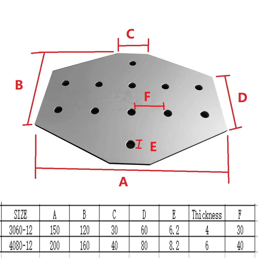 Corner-Angle-Bracket-1pcs-12-16-hole-Cross-type-3060-4080-6060-8080-Joint-Board-Plate