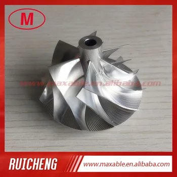 

RHF5 40.65/52.51mm 6+6 blades high performance turbo aluminum 2618/Billet/Milling compressor wheel