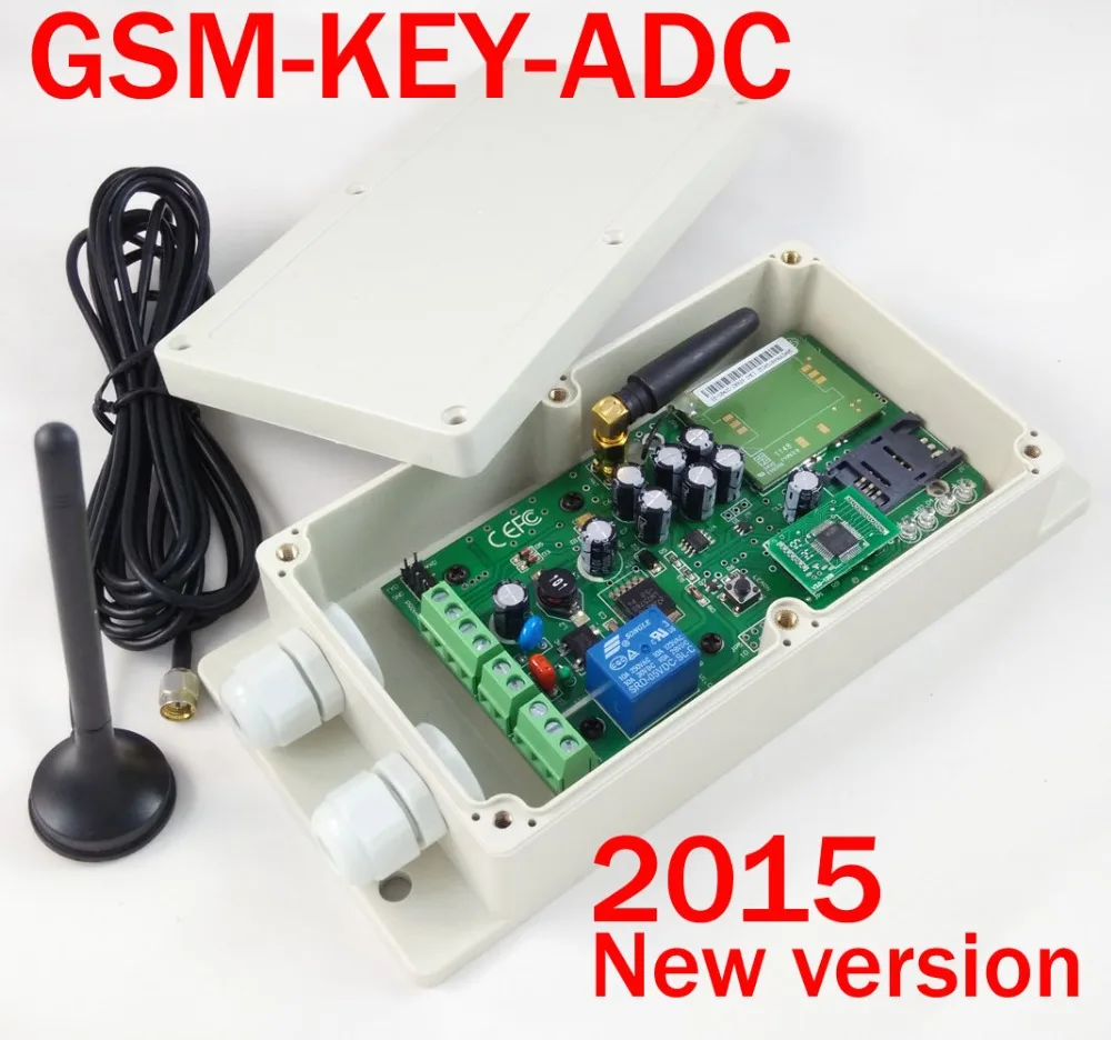 Распашные ворота пульт дистанционного управления GSM-KEY-ADC200 четырехдиапазонный дизайн для открывания ворот дистанционного открывания