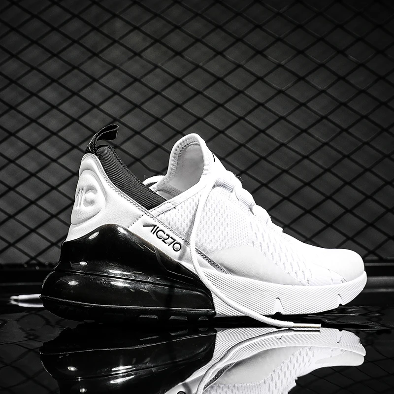 

Hot 2019 Brand New Running Shoes For Men Air Cushion Mesh Breathable Wear-resistant Fitness Trainer Sport Shoes Male Sneakers