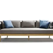 Новое прибытие высокое качество патио мебель 3 мест веревка диван для продажи