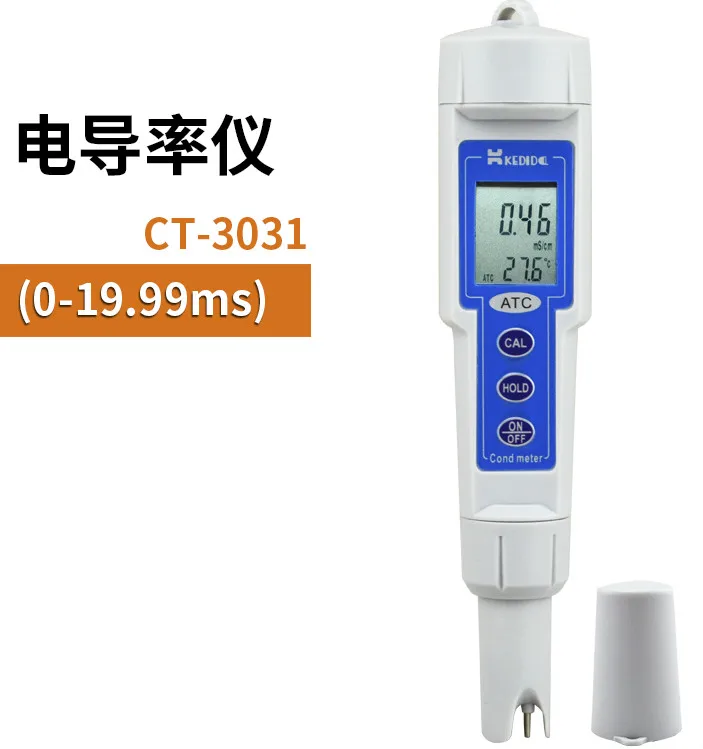 CT3030/CT3060 Ручка Тип проводимости метр тест качества воды ручка с tds портативный EC Измеритель Твердости воды тестер - Цвет: CT3031