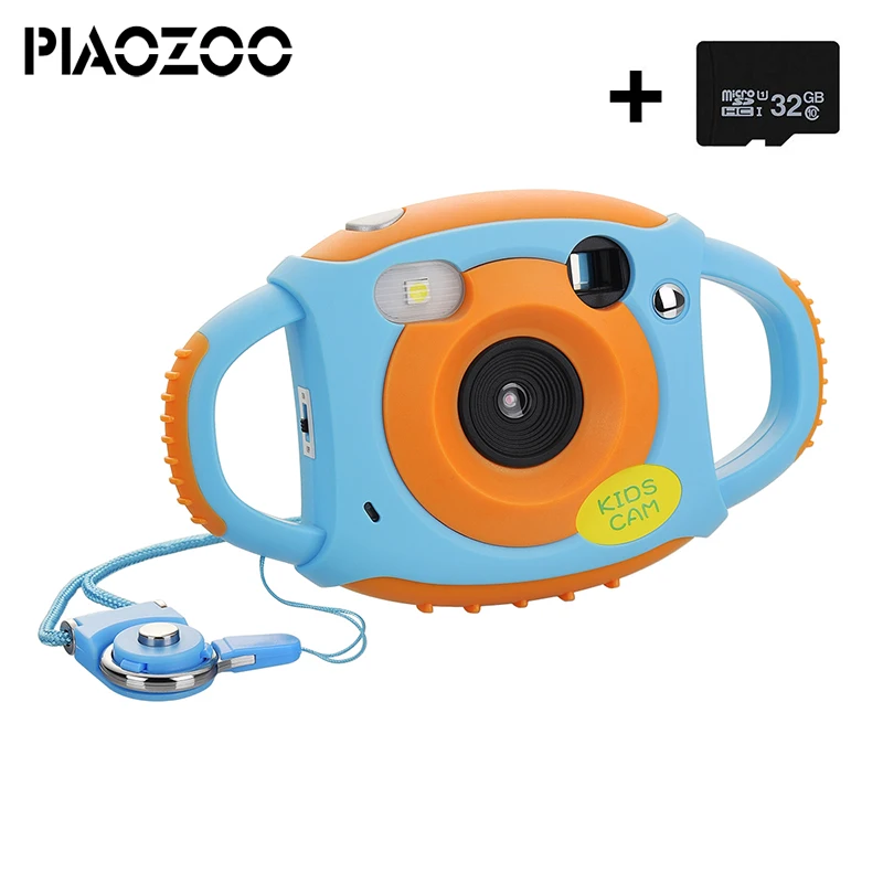 child educational Toy Camera for Boy Girl cam Creative Lightweight Digital Camera for Kid with Soft Silicone Protective ShellP30