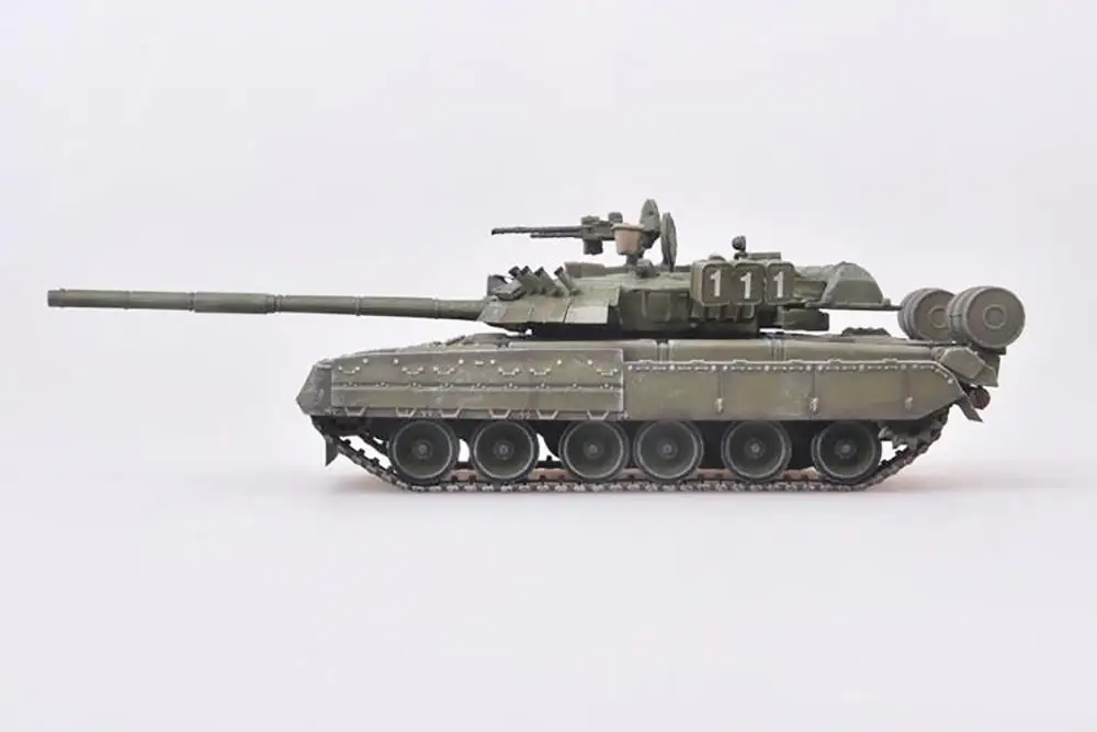 Русская армия T80U 1/72 Готовая модель танк Модель сбора