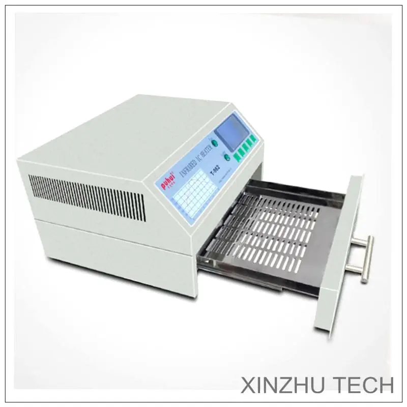 PUHUI T 962 инфракрасный нагреватель T962 оплавленная печь для духовки припой