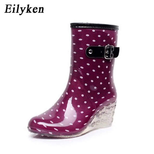 US $20.41 21% OFF|Eilyken Mode Neue Ankunft Pvc Regen Stiefel Wasserdicht Flache schuhe Frau Regen Frau Wasser Gummi Reißverschluss Stiefel Gute Die 138 besten Bilder von Stiefel mit Frau drin | Frau