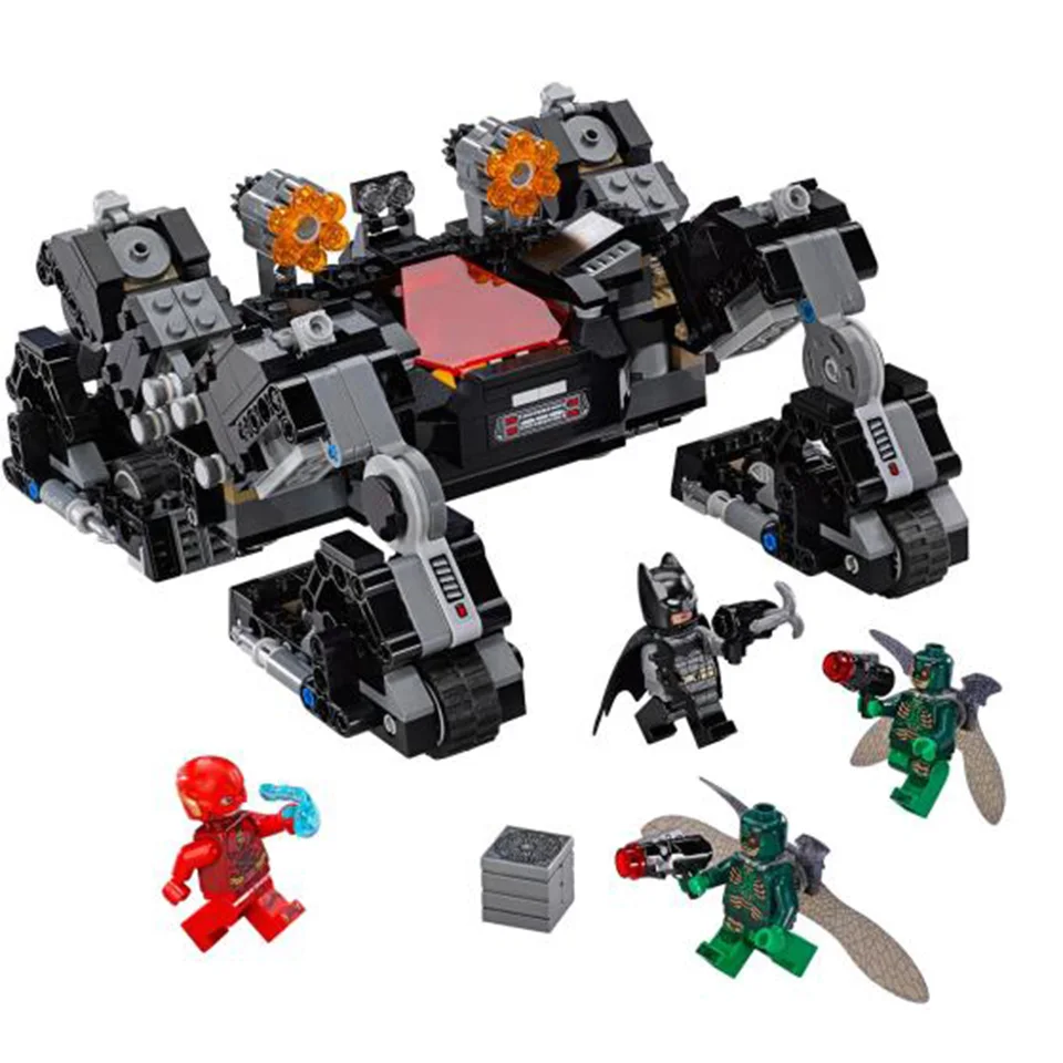 

DC Super Heroes Batman Night Walk Tunnel Attack Model Building Blocks Compatible With Legoing Batman Bricks Boy Gifts Toys
