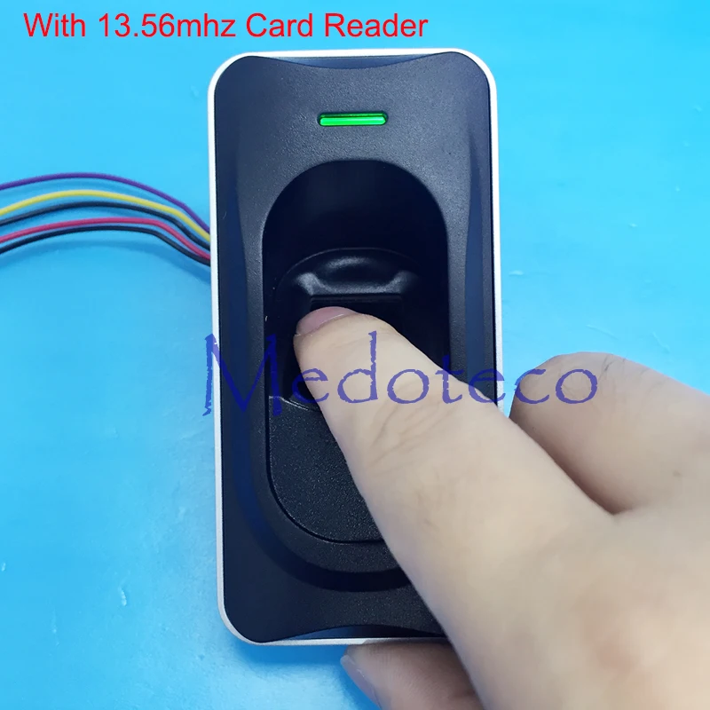 FR1200 RS485 Fingerprint & 13.56mhz IC card reader waterproof