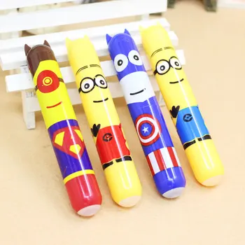 

4pcs/lot Cute Cartoon erasable gel pen students pens material escolar kawaii stationery canetas school office supplies kids gift