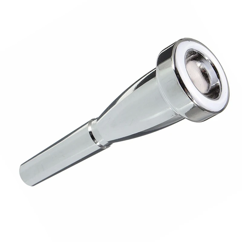 Загубник для трубы подходит 3C размера Yamaha Voorbach серебристый|trumpet mouthpiece|mouthpiece for