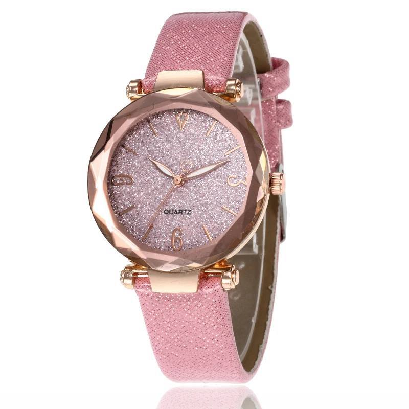 

Relogio Feminino Luxury Wrist Watch Women Watch Ladies Quartz Wristwatches For Woman Clock Female Hours Large Dial PU