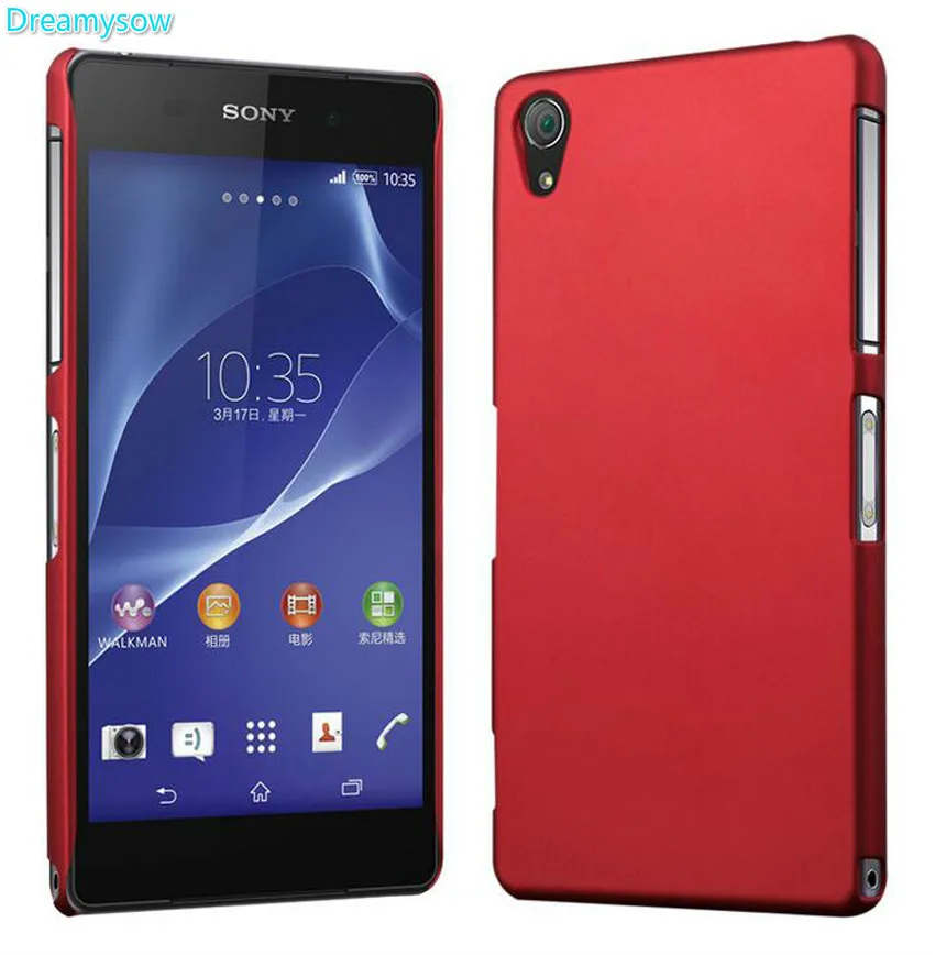 

Dreamysow Smooth Matte Hard Cover Case For Sony Xperia Z Z1 Z2 Z3 Z5 Compact M2 M4 M5 E5 XP XA X Performance C5 C4 E3 L1 XZ1