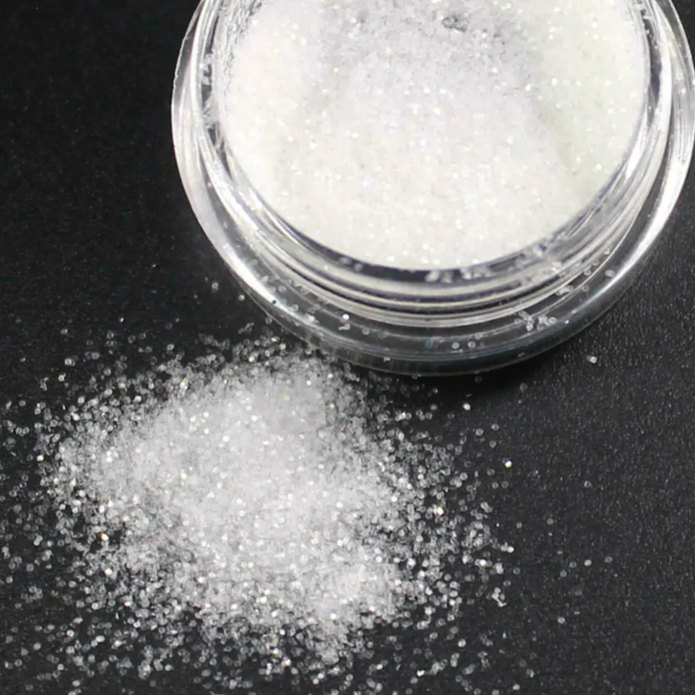 

11.11 New LOLEDE White AB Chameleon Color Sequins Nail Art Glitter Flakes UV Gel Polish Star Heart Flower Paillette Decor Tools