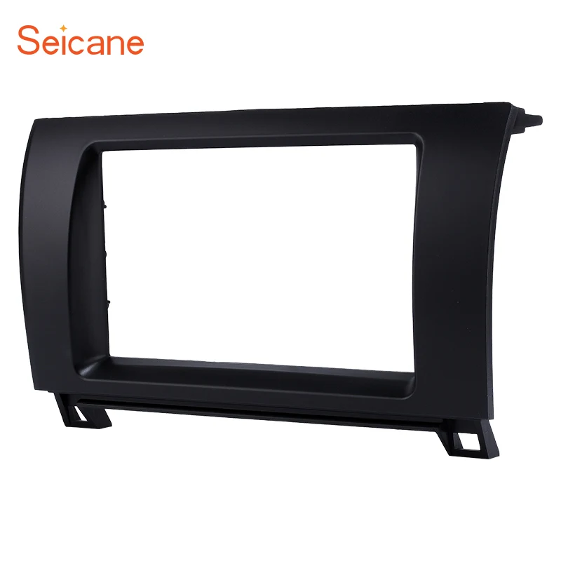 

Seicane 173*98mm 2Din Car Radio Frame for 2008-2013 Toyota Sequoia Tundra Stereo DVD Player Install Surrounded Trim Panel Kit
